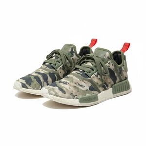 🟢 Adidas NMD R1 Camo Boost Sneakers Men’s 10👟 Streetwear Heat